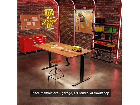 Mount-It! Manual Standing Desk Frame