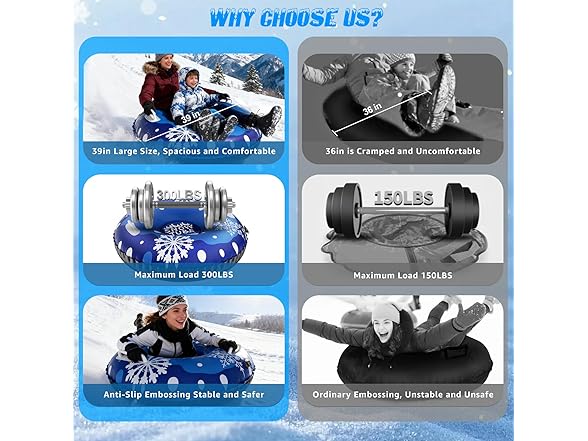 PIOSLEAI Snow Tube