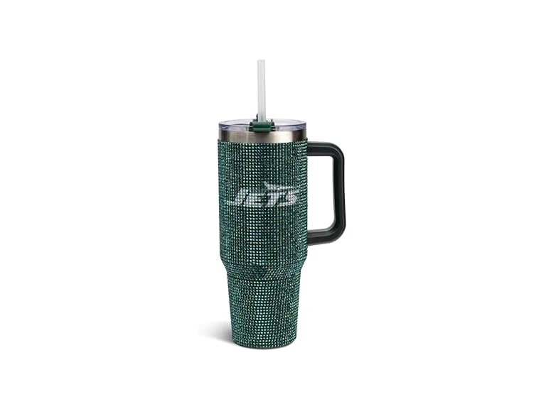 JETS Bling Game Day Tumbler (40oz)
