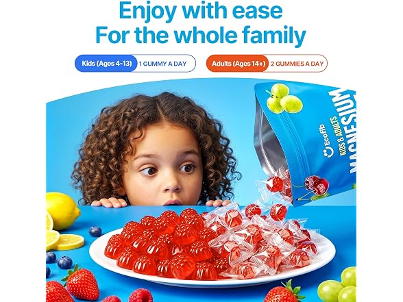 Magnesium Glycinate Gummies for Kids