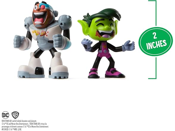 DC Comics Teen Titans Go Kitchen Chaos Playset with 2 Figures