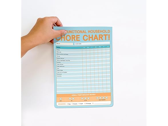 Knock Knock Chore Chart Big & Sticky Notepad