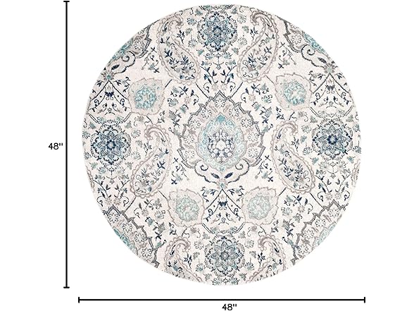 SAFAVIEH Madison Collection Area Rug - 4' Round