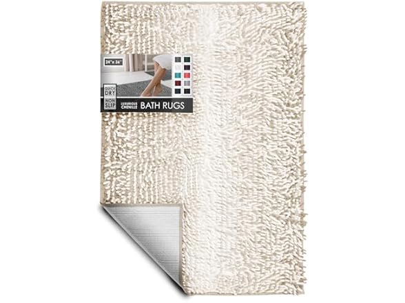 Hearth & Harbor Hearth & Harbor Bathroom Rugs, Chenille