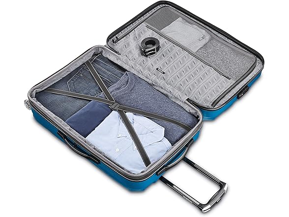Samsonite Centric 2 Hardside, Checked-Medium 24-Inch