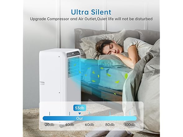 GAOMON 8,000 BTU Portable Air Conditioner 350 SqFt