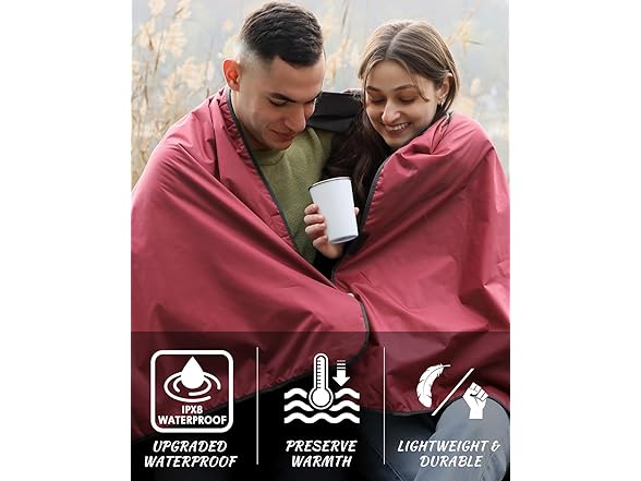 DUKUSEEK Wearable Waterproof Blankets