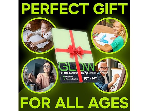 Acmelight Glow in The Dark Canvas Board