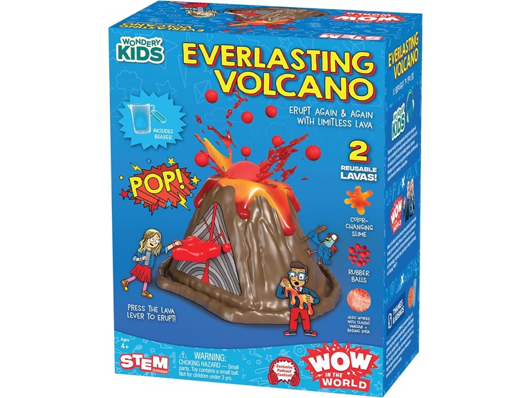 Wow in The World Everlasting Volcano