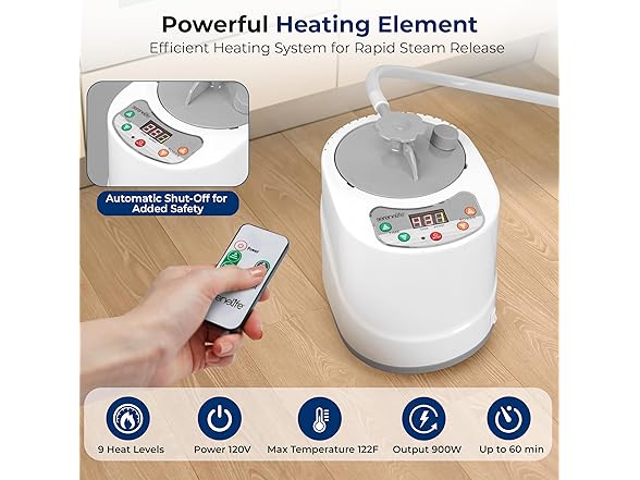 SereneLife Portable Sauna Grey