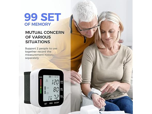 Wrist Blood Pressure Monitor