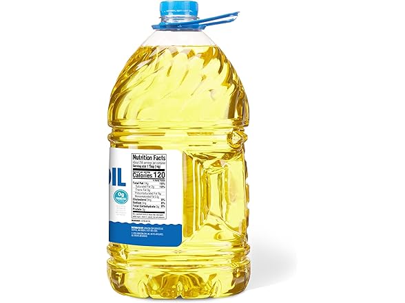 Amazon Grocery, Vegetable Oil, 128 Fl Oz