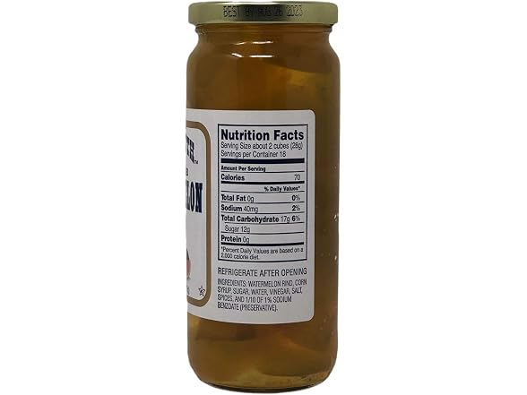 Old South Sweet Pickled Watermelon