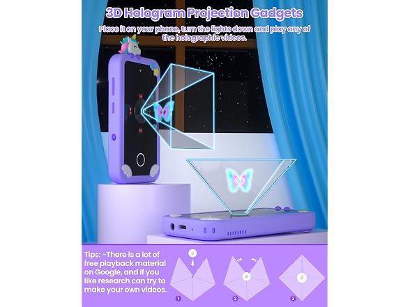 MOREXIMI Kids Smart Phone Toy 2.8in