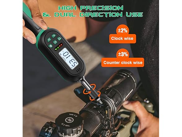 KOEORWS KOEORWS Digital Torque Screwdriver, 2.6