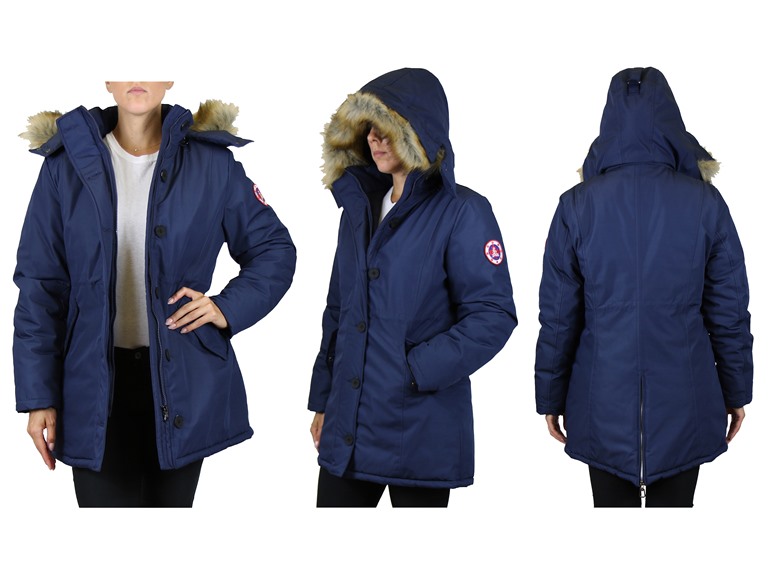 Womens Heavyweight Long Parka w/ Hood