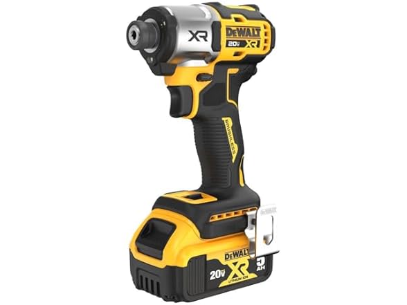 DEWALT DCF845P1 20V MAX Impact Driver, Battery & Charger