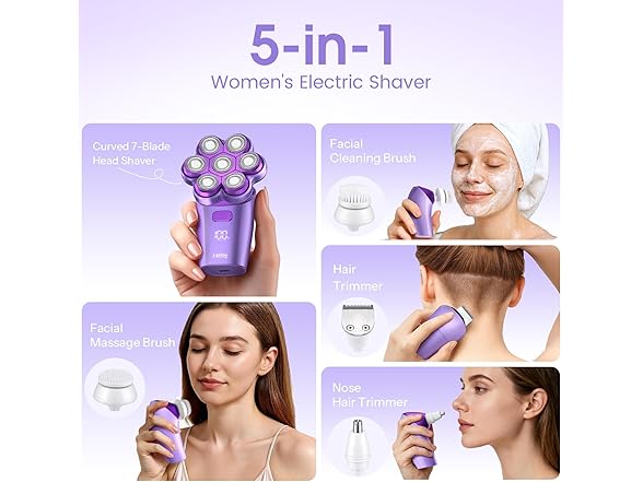 HiBig Electric Razors for Women