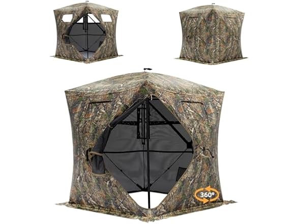 Multi Person Camo Hunting Blind