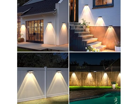 Brightever Solar Lights Outdoor 16-Pack, Waterproof