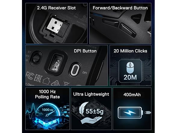 Redragon M997 \Wireless Lightweight Gaming Mouse