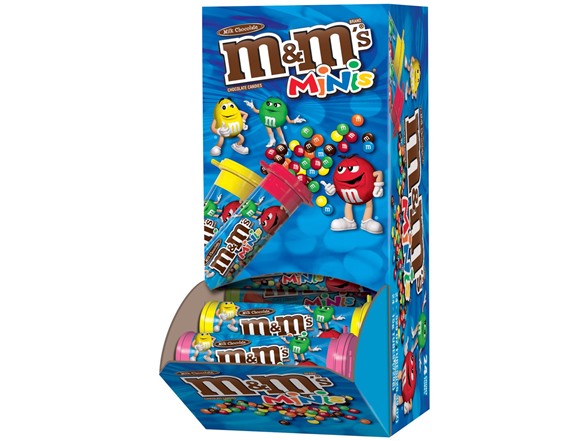 M&M'S Milk Chocolate MINIS Tube, 24ct