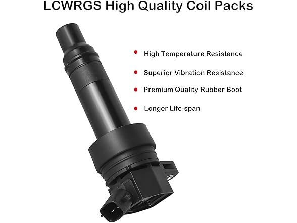 Ignition Coil Packs of 4 Fits Kia 