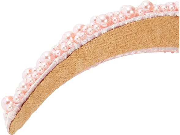 2 Pack Crystal & Pearl Padded Headbands