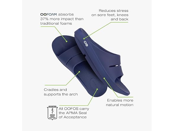 OOFOS OOahh Recovery Slides