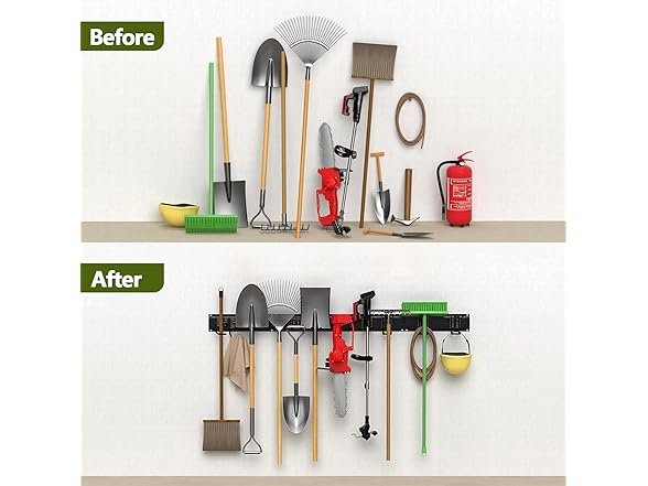 48" Garage Tool Organizer 600lbs