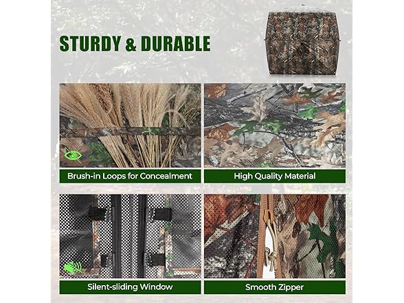 2-3 Person HUNTSEN Hunting Blind