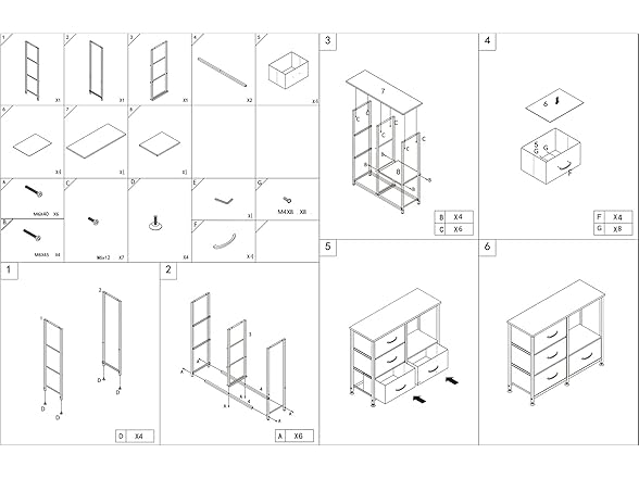 AZL1 Life Concept Storage Tower with Shelves