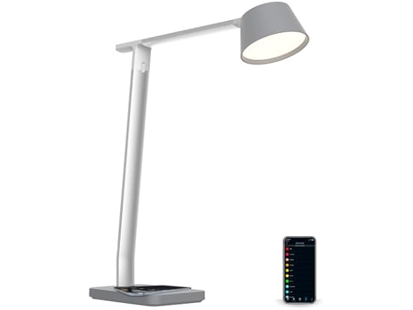 BLACK+DECKER Verve Series Smart LED Desk Lamp