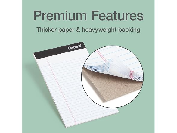 Oxford Oxford Premium Legal Pads, 6 Pack