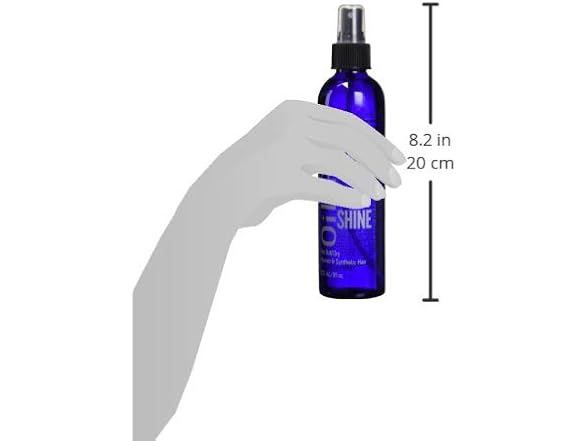Oil-Free Wig Shine Spray, 8 Ounce