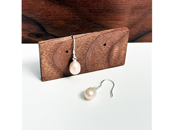 RueraHoo Pearl Earrings 925 Sterling Silver