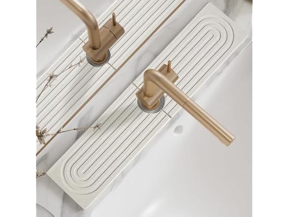 Dreatim Faucet Mat for Kitchen Sink