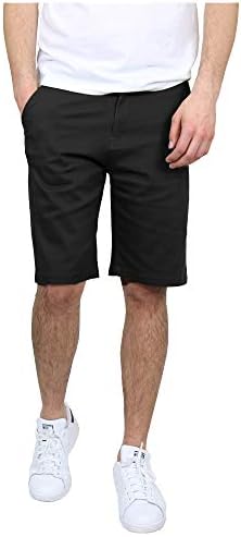 Men's Slim Fitting Cotton Flex Stretch Chino Shorts (Sizes, 30-46)
