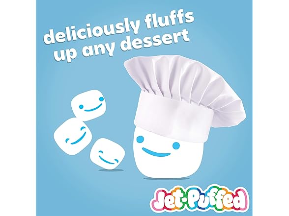 Jet-Puffed Marshmallow Bits, Vanilla, 3 Ounce