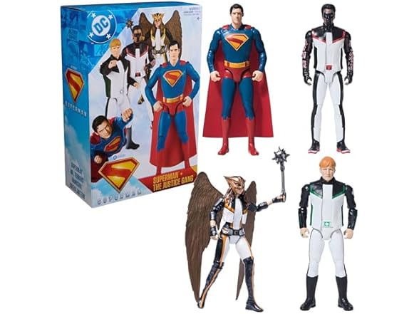 DC Comics 4PK Figure Set