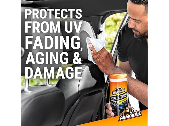 Armor All Interior Detailer Wipes 25 Ct