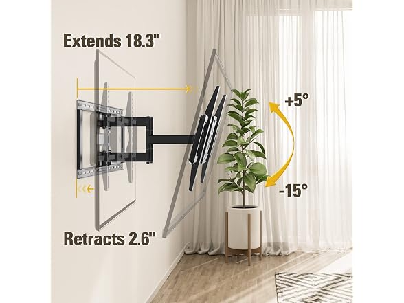 Mounting Dream Full Motion TV Wall Mount