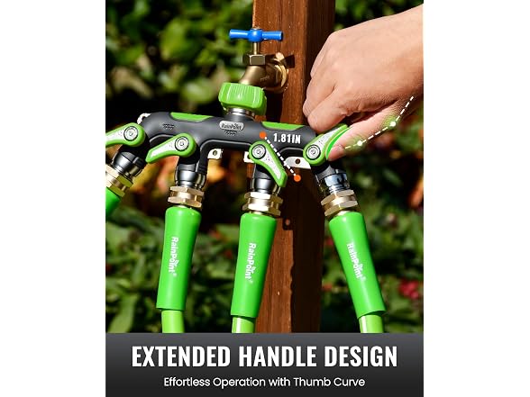 RAINPOINT 4 Way Garden Hose Splitter