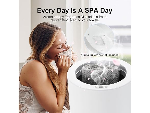 Towel Warmer, for Bath with Aroma Tray, 35L