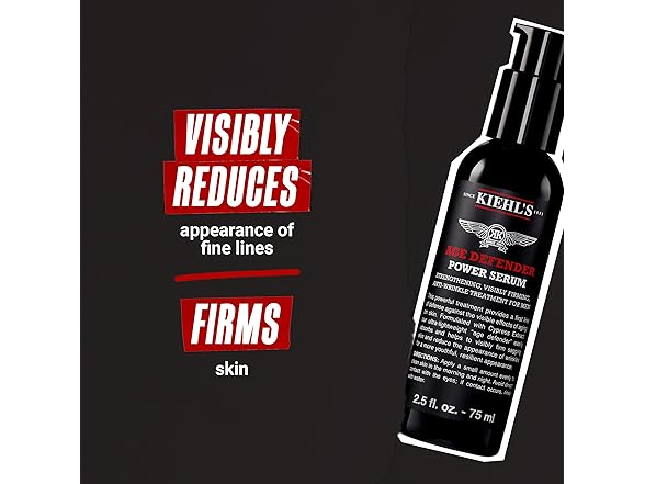 Kiehl's Age Defender Power Face Serum, 2.5 oz