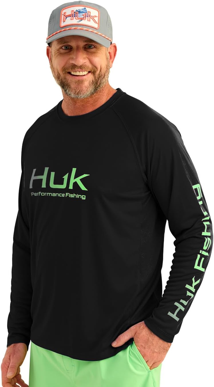 HUK Mens Pursuit Vented Long Sleeve Shirt - Gallery 12