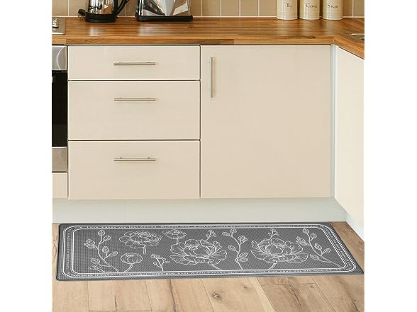 ROTTOGOON Kitchen Floor Mat 2Pk Grey