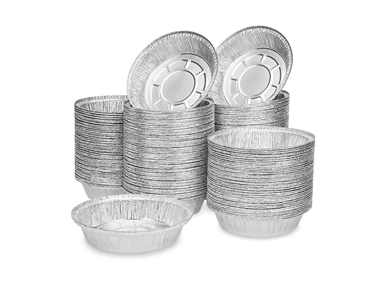$24.99 Premium Disposable Aluminum Tin Foil Pans (Round) dealfomo