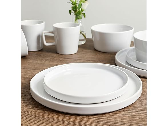 Stone Lain Celina Modern Stoneware 16-Piece Dinnerware Set
