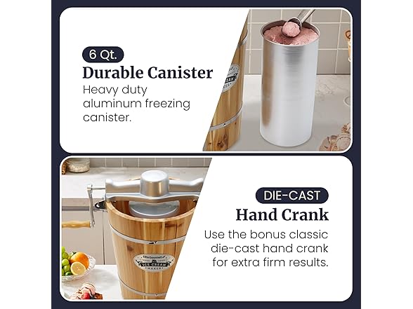 Elite Gourmet Electric Ice Cream Maker